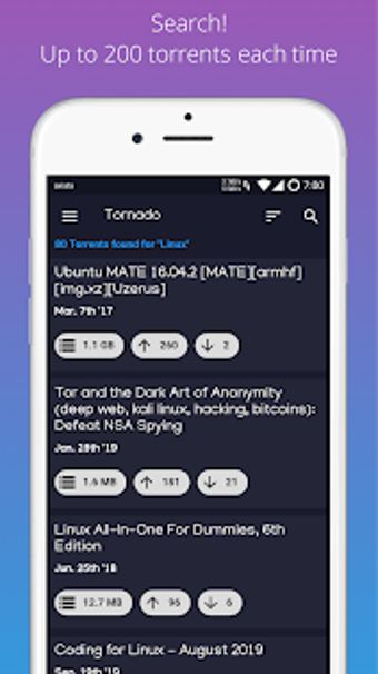 Imagen 0 para Tornado - Torrent Search …