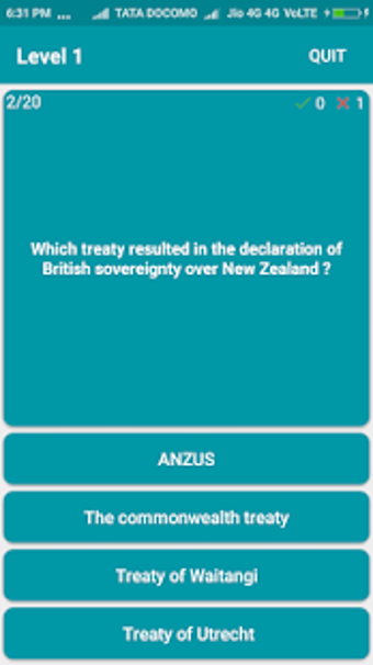 Image 1 for New Zealand Quiz
