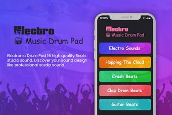 Imagen 3 para Electro Music Drum Pads 2…
