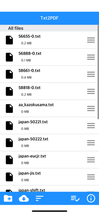 Image 1 for Txt2PDF - TXT File to PDF
