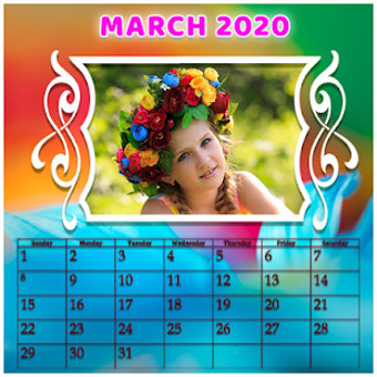 Image 2 for Calendar Photo Frame 2020