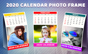 Image 1 for Calendar Photo Frame 2020