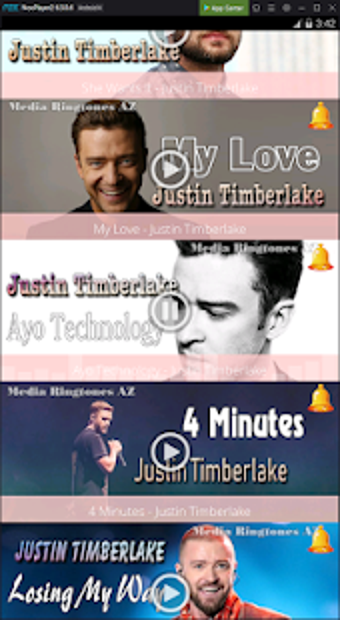 Image 2 for Justin Timberlake Rington…