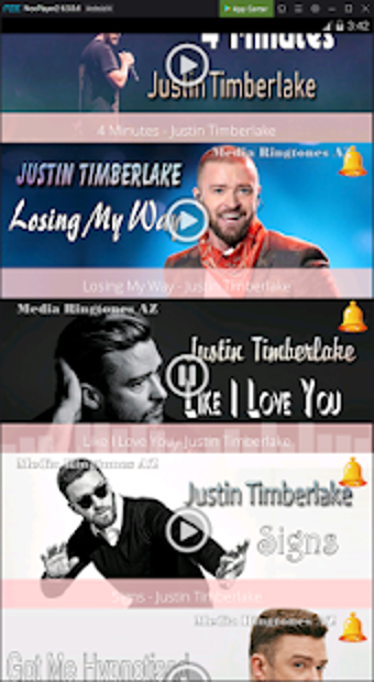 Image 1 for Justin Timberlake Rington…