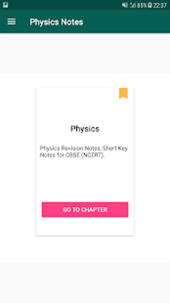 Image 0 for Physics Notes