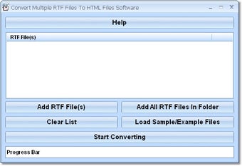 Imagen 0 para Convert Multiple RTF File…
