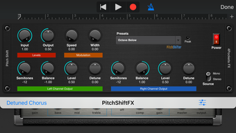 Image 0 for Pitch Shifter AUv3 Plugin