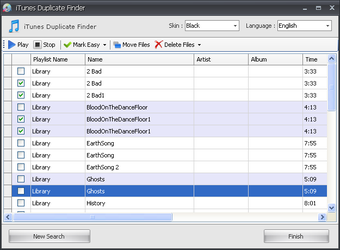 Image 0 for iTunes Duplicate Finder