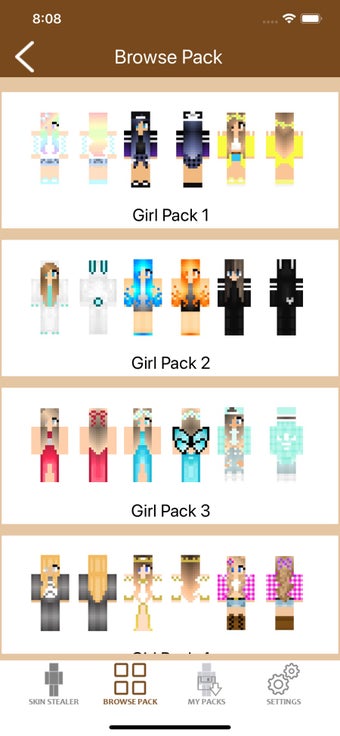 Imagen 1 para Skin Packs for Minecraft …
