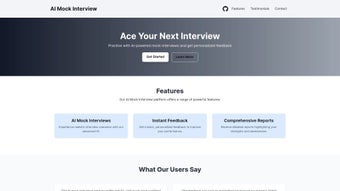 Image 0 for AI Mock Interview
