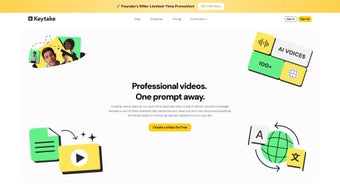 Imagen 0 para Keytake - AI Video Editor