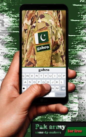 Imagen 1 para Pakistan Army Name DP Mak…