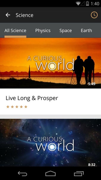 Image 1 for CuriosityStream