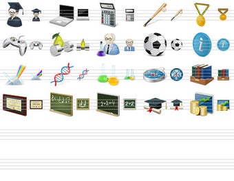 Image 0 for Desktop Education Icons