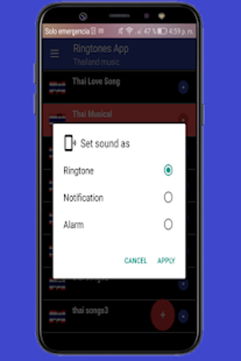Imagen 1 para thailand song ringtone