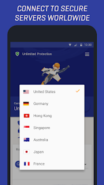 Imagen 1 para Rocket VPN Free  Internet…