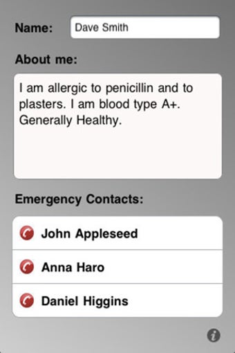 Imagen 0 para Emergency Contact - ICE