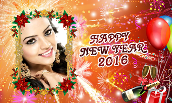 Imagen 2 para 2016 Happy New Year Frame…