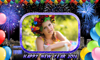 Imagen 1 para 2016 Happy New Year Frame…