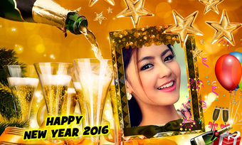 Imagen 3 para 2016 Happy New Year Frame…