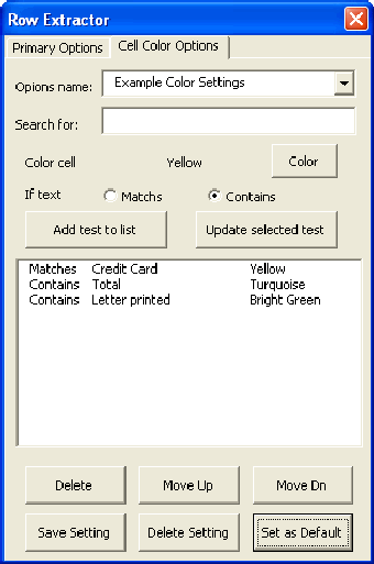Imagen 1 para Row Extractor for Microso…