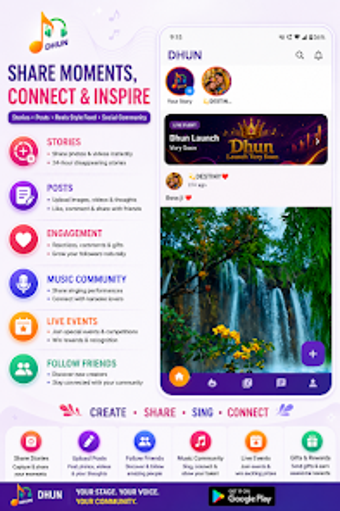 Image 0 for Dhun - Voice Chat  Karaok…