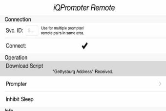 Image 0 for iQPrompter-Remote