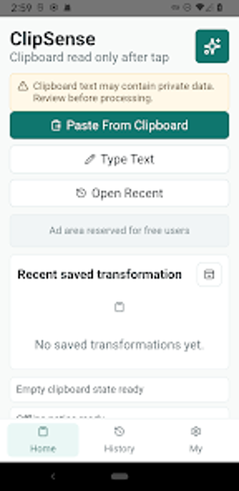 Imagen 0 para ClipSense AI Clipboard