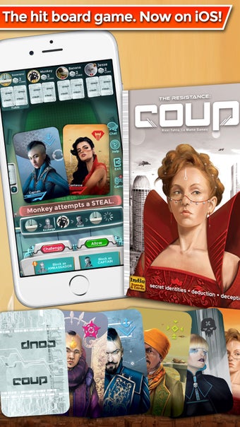 Image 2 for Coup Board Game