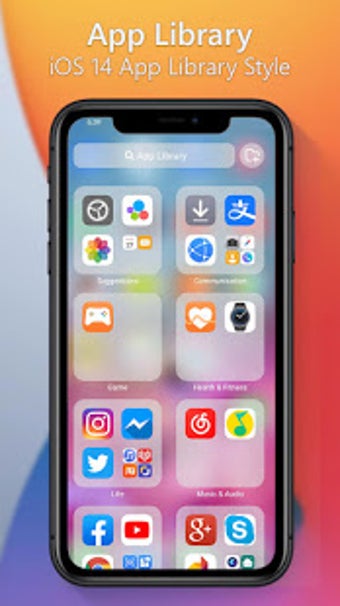 Imagen 1 para Launcher for iPhone 12  i…