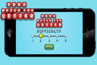 Image 0 for Dora Match The Letter. En…
