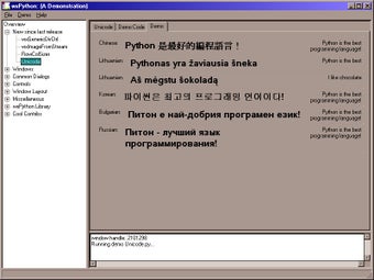 Image 1 for wxPython Beta for Linux