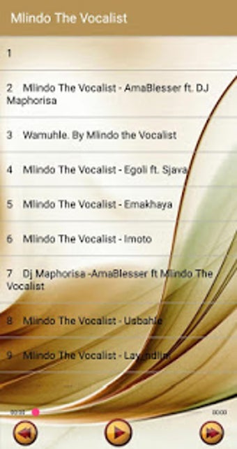 Image 1 for Songs Mlindo - offline