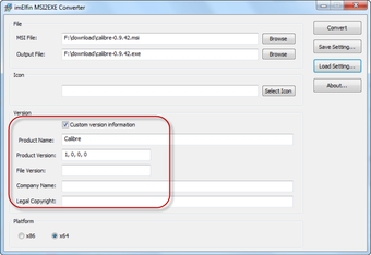 Image 0 for ImElfin Free MSI to EXE C…