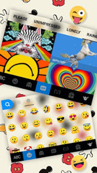 Image 2 for Doodle Cartoon Keyboard T…