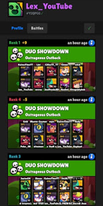 Image 1 for Star List for Brawl Stars