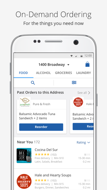 Imagen 3 para delivery.com: Order Food,…
