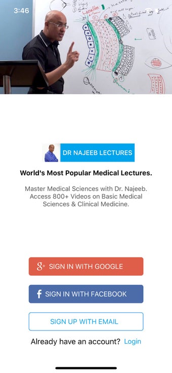 Image 2 for Dr. Najeeb Lectures