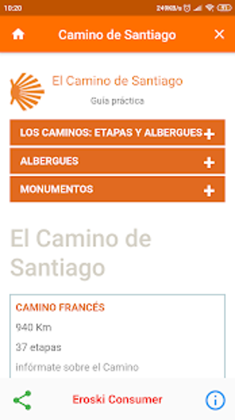 Image 2 for Camino de Santiago Eroski
