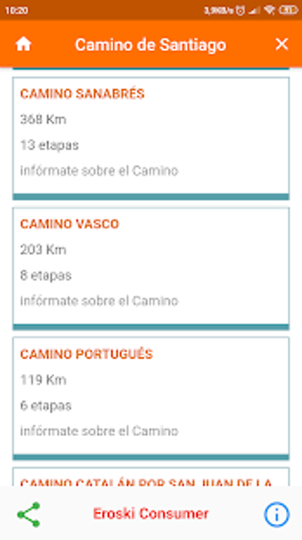 Image 1 for Camino de Santiago Eroski