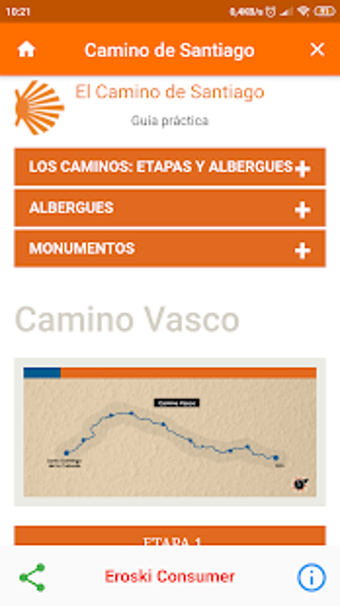Image 3 for Camino de Santiago Eroski