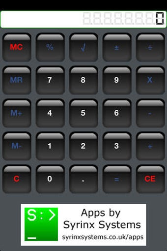 Image 0 for Syrinx QuickCalc