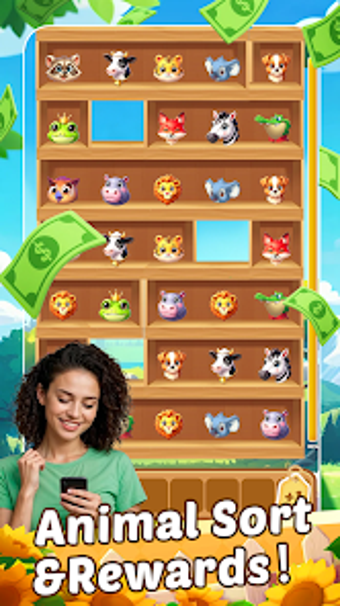 Imagen 0 para Animal Sort: Match 3Rewar…