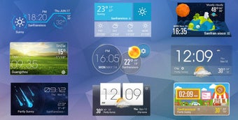 Image 0 for Super realism Clock Weath…