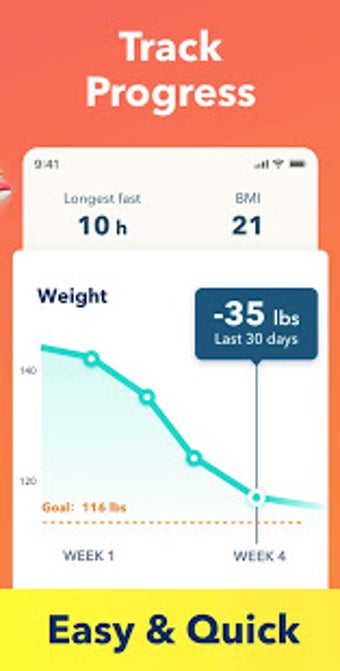Imagen 3 para Fasting App - Fasting Tra…