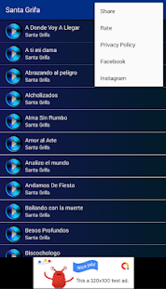 Image 0 for Santa Grifa Musica 2019