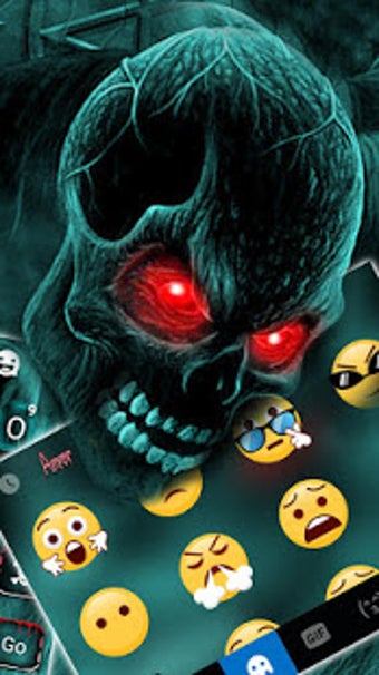 Image 2 for Zombie Skull Keyboard