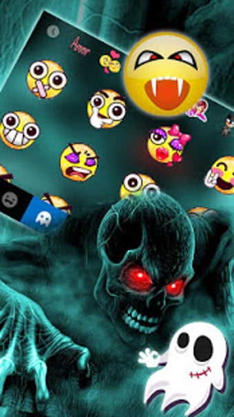 Imagen 3 para Zombie Skull Keyboard