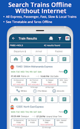 Imagen 2 para Live Train IRCTC Enquiry …