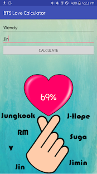 Imagen 1 para BTS Love Calculator